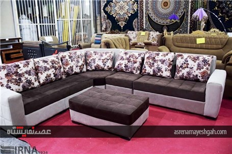 گزارش تصویری نمایشگاه مبل و مصنوعات چوبی در گچساران