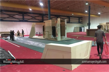گزارش تصویری آماده‌سازی نمایشگاه خودرو گلستان