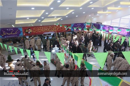 افتتاح نمایشگاه صنایع دستی شهر بهارستان