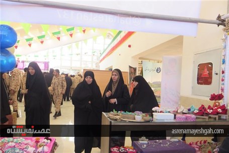 افتتاح نمایشگاه صنایع دستی شهر بهارستان