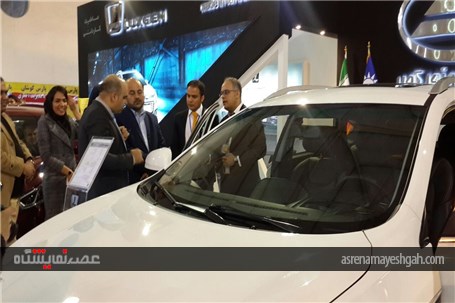 گزارش تصویری از حضور لوکسژن در نمایشگاه خودرو بوشهر