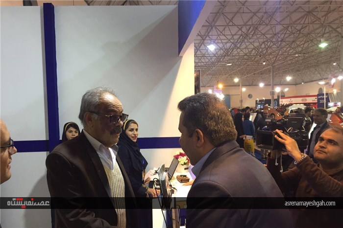 زارش تصویری بازدید رییس اتاق بازرگانی بوشهر از نمایشگاه خودرو