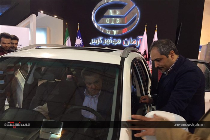 گزارش تصویری بازدید رییس اتاق بازرگانی بوشهر از نمایشگاه خودرو