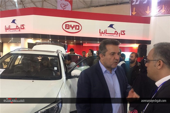 زارش تصویری بازدید رییس اتاق بازرگانی بوشهر از نمایشگاه خودرو
