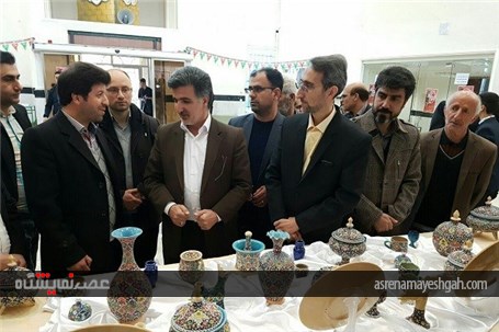 گزارش تصویری نمایشگاه کتاب، هنرهای تجسمی و آثار خوشنویسی تویسرکان