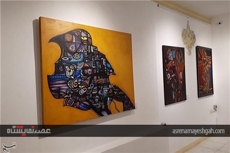 به گزارش تصویری نمایشگاه نقاشی &quot;دیل خوشی&quot; در رشت