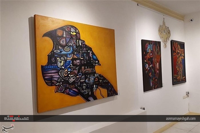 به گزارش تصویری نمایشگاه نقاشی &quot;دیل خوشی&quot; در رشت