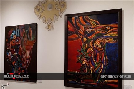 به گزارش تصویری نمایشگاه نقاشی &quot;دیل خوشی&quot; در رشت