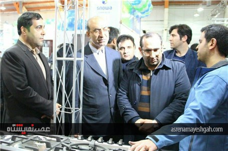 گزارش تصویری افتتاح نمایشگاه لوازم خانگی قزوین