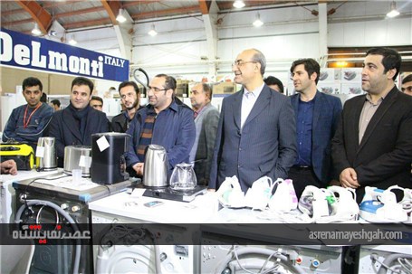 گزارش تصویری افتتاح نمایشگاه لوازم خانگی قزوین