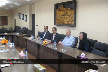 گزارش تصویری بازدید مدیربخش خارجی نمایشگاه بین المللی دوسلدورف از سایت نمایشگاه های بین المللی فارس