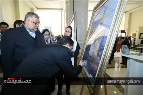 گزارش تصویری افتتاح نمایشگاه روزهای فرهنگی ایران در عشق‌آباد