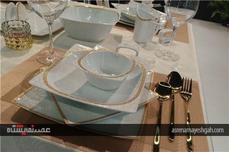 گزارش تصویری از غرفه چینی پردیس (پارس اوپال)