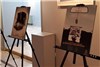 نمایشگاه ترکیبی هنرهای تجسمی در رشت برپا شد + تصاویر