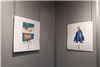 نمایشگاه ترکیبی هنرهای تجسمی در رشت برپا شد + تصاویر