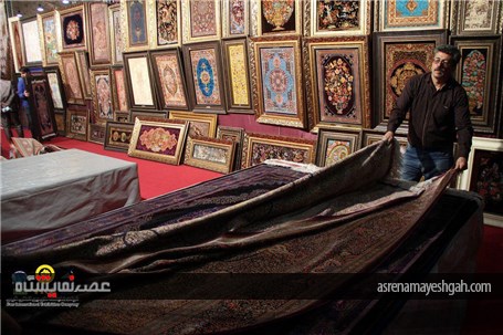 گزارش تصویری آغاز به کار نمایشگاه فرش دستباف شیراز