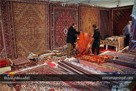 گزارش تصویری آغاز به کار نمایشگاه فرش دستباف شیراز