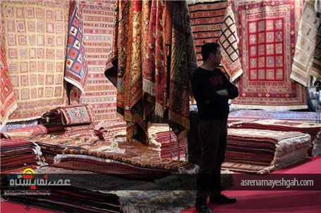 گزارش تصویری آغاز به کار نمایشگاه فرش دستباف شیراز