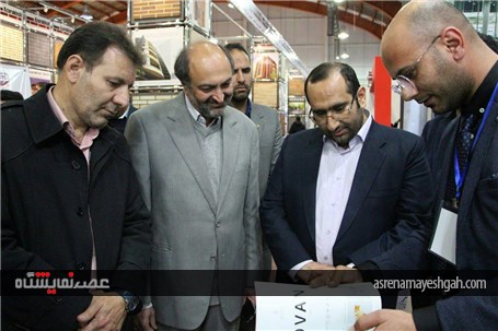 گزارش تصویری افتتاح نمایشگاه صنعت ساختمان قزوین