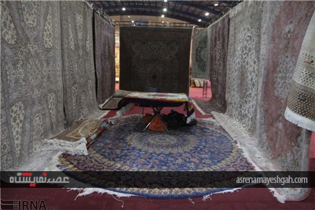 گزارش تصویری نمایشگاه تخصصی فرش دستباف در سمنان