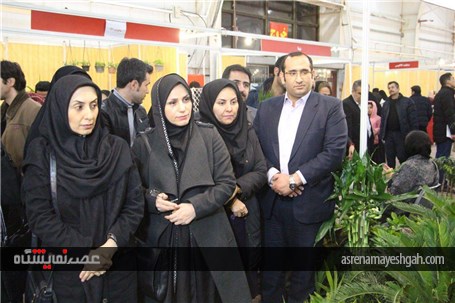 گزارش تصویری بازدید مسئولین شهری از نمایشگاه گل و گیاه قزوین
