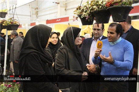 گزارش تصویری بازدید مسئولین شهری از نمایشگاه گل و گیاه قزوین