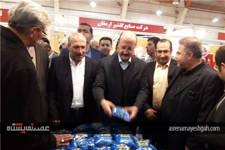 بازدید استاندار از نمایشگاه توانمندی های صنعتی قزوین