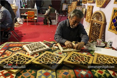 گزارش تصویری افتتاح 3 عنوان نمایشگاه در شیراز