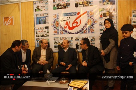 گزارش تصویری افتتاح نمایشگاه کتاب قزوین