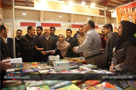 گزارش تصویری افتتاح نمایشگاه کتاب قزوین