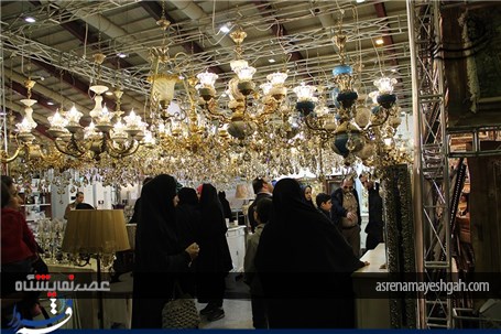 گزارش تصویری نمایشگاه خانه ایرانی، جهیزیه عروس و خدمات مرتبط قم