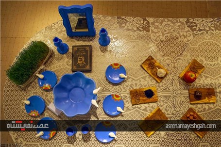 گزارش تصویری نمایشگاه سفره هفت سین نوروزی در بجنورد