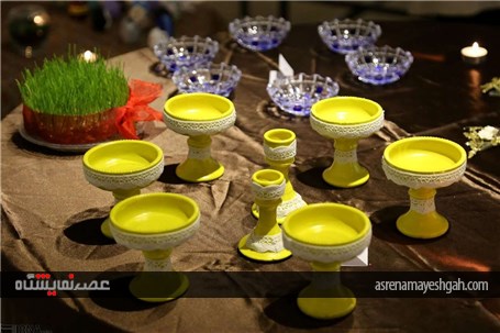 گزارش تصویری نمایشگاه سفره هفت سین نوروزی در بجنورد