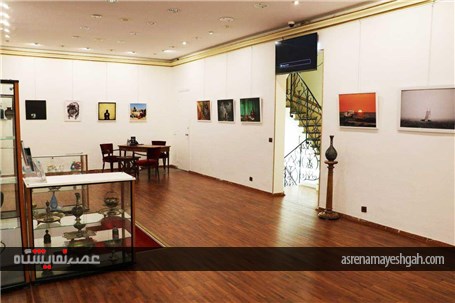 گزارش تصویری نمایشگاه برگزیدگان جشنواره هنر ایران در پاریس