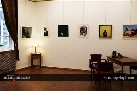 گزارش تصویری نمایشگاه برگزیدگان جشنواره هنر ایران در پاریس