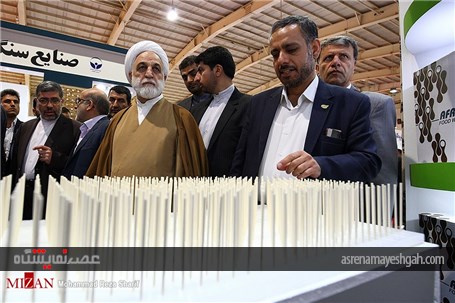 گزارش تصویری بازدید حجت الاسلام محسنی اژه ای از نمایشگاه دستاوردهای بنیاد تعاون زندانیان استان اصفهان