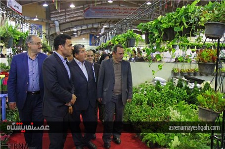 نمایشگاه گل و گیاه در همدان