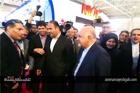 گزارش تصویری بازدید وزیر نفت از نمایشگاه نفت تهران