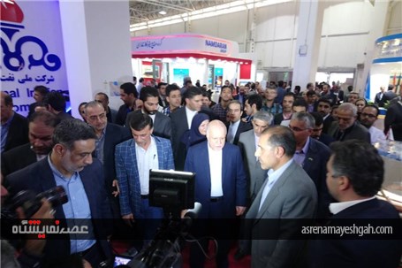 گزارش تصویری بازدید وزیر نفت از نمایشگاه نفت تهران
