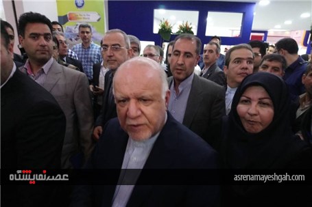 گزارش تصویری بازدید وزیر نفت از نمایشگاه نفت تهران