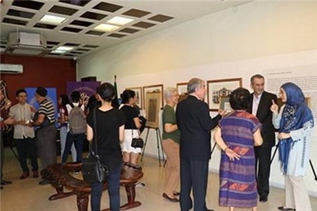 نمایشگاه خوشنویسی «هنر صلح» در فیلیپین