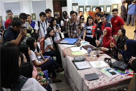 نمایشگاه خوشنویسی ایران و فیلیپین در مانیل برگزار شد