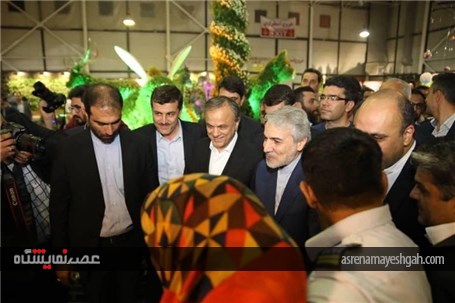 آئین افتتاحیه هجدهمین نمایشگاه گل و گیاه مشهد به روایت تصویر