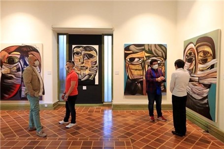 نمایشگاه نقاشی‌های حمید هادی‌نژاد در آرت سنتر افتتاح شد